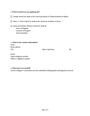 Form preview