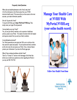 Patient Portal Enrollment Form