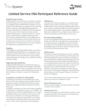 Health Savings Account Enrollment Form