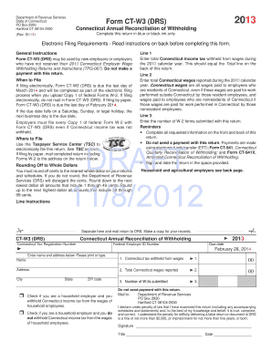 Connecticut Annual Reconciliation of Withholding