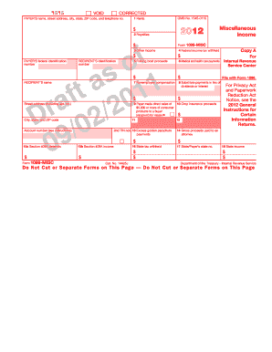 IRS Form 1099-MISC