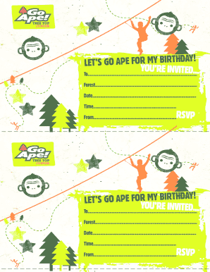 Birthday Party Invitation