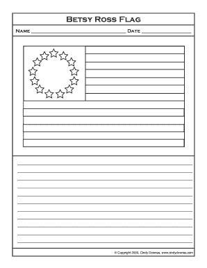 Betsy Ross Flag Essay Template