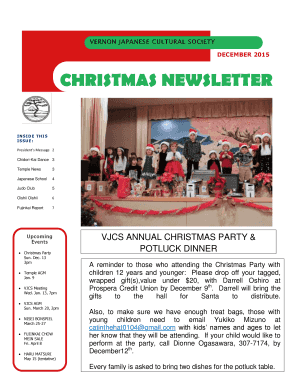 CHRISTMAS NEWSLETTER - www3 telus