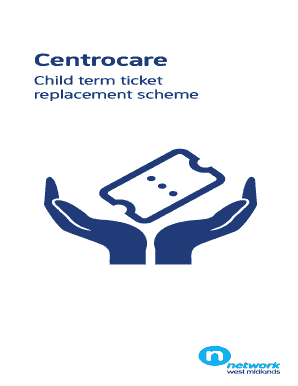 Child Term Ticket Replacement Scheme Application