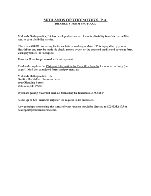 Disability Benefits Claimant Information Form