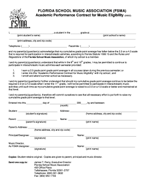 performance contract