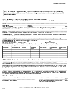 IBC Claim Form No. 8.GST