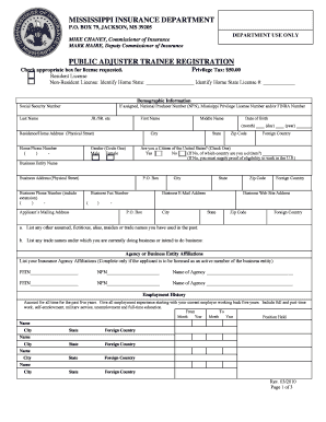 MISSISSIPPI INSURANCE DEPARTMENT - midmsgov