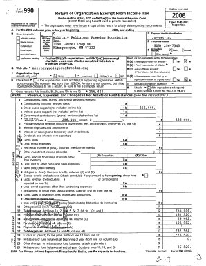 IRS Form 990 2006