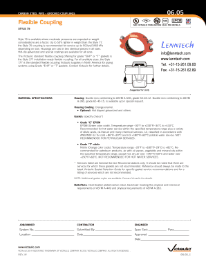 Carbon Steel Pipe Grooved Couplings Style 75