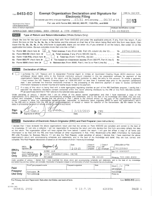 Form 990 (2013) American Red Cross