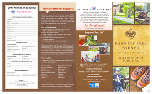 2014 Friends of Scouting Donation Form