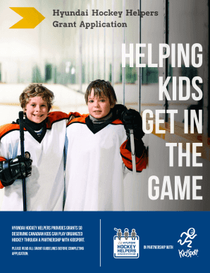 2013 KidSport BC Grant Application