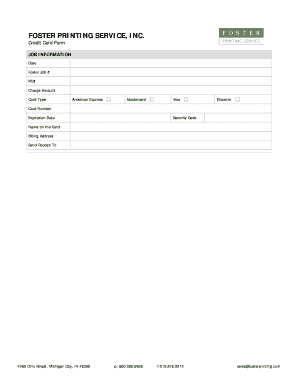 Credit Card Payment Form