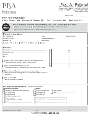 Patient Referral Form