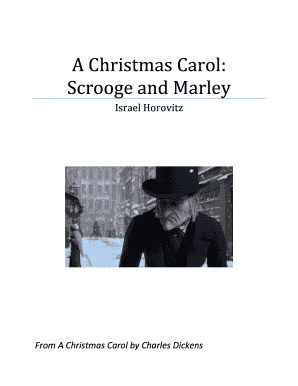 A Christmas Carol Play Script