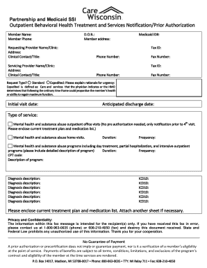 behavior contract template