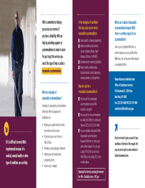Reasonable Accommodation Request