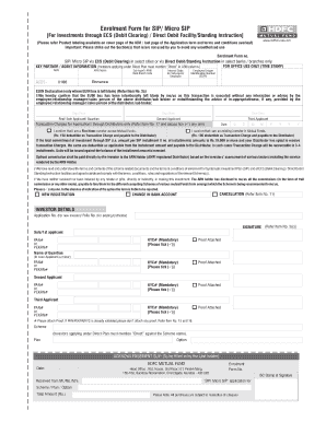 SIP Enrolment Form
