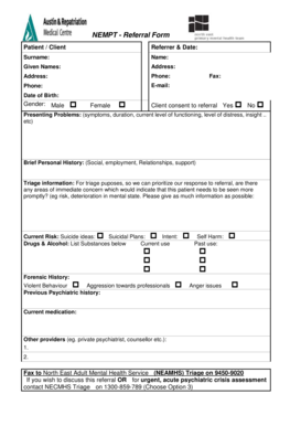 NEMPT Referral Form