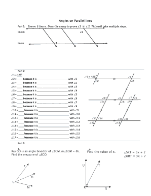 Geometry Worksheet