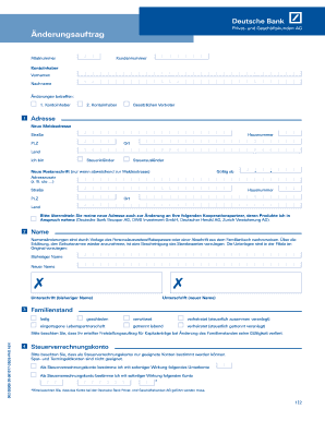 Änderungsauftrag