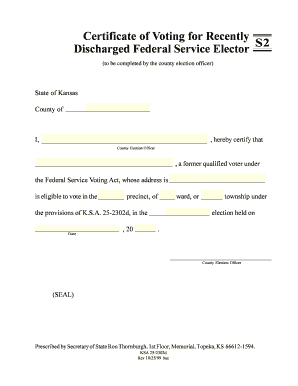 California Voter Registration Form