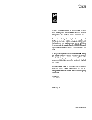 Group Policyholder's Statement