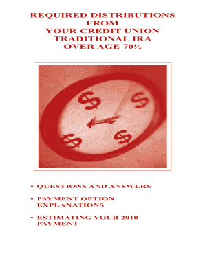 Traditional IRA Required Minimum Distribution Guide