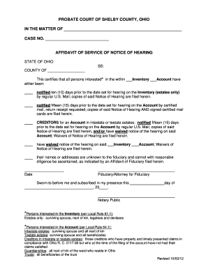 AFF OF SVC rev 10 03 12 - shelbycoprobateorg