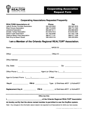 Supra Key System Access Request Form