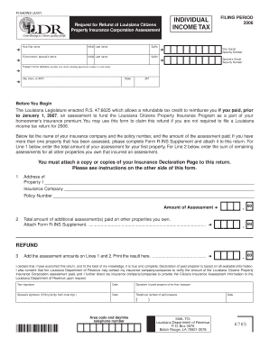 Louisiana Citizens Property Insurance Refund Form
