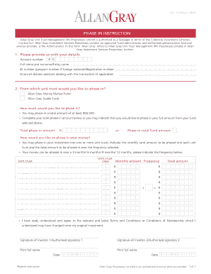Phase-in - Allan Gray