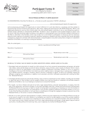 General Release and Waiver of Liability Agreement