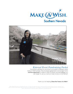 External Event Fundraising Packet - Make-A-Wish Southern - snv wish