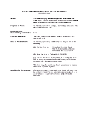 Credit Card Payment Form