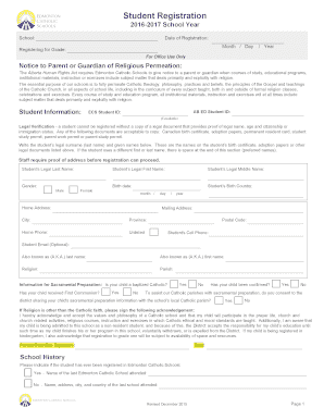 Student Registration Form