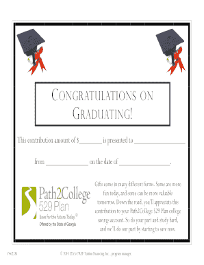 College Savings Contribution Form