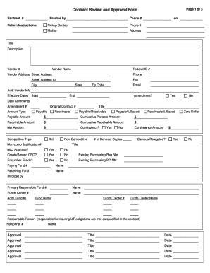 contract amendment