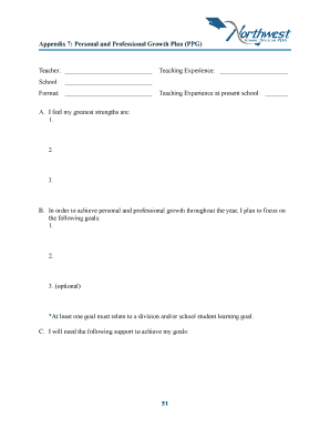 Personal and Professional Growth Plan