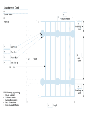 Deck Construction Plan