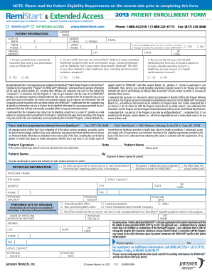 Patient Rebate Program Enrollment Form