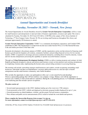 A nnnuuaall uOOppppoorrttunniittiiees s aanndd AAwwaarrddss - gnecorp