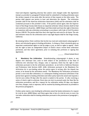 QDRO Helper Fee Agreement