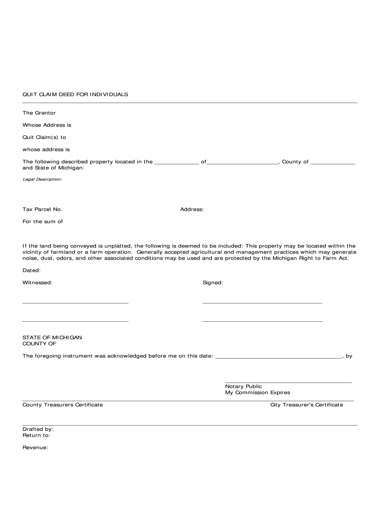 quit claim deed loopholes Preview on Page 1