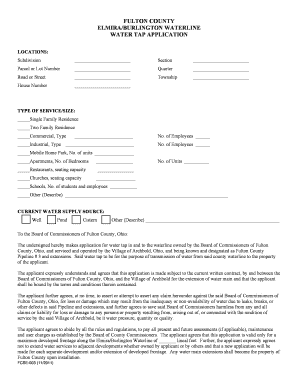 Fillable Online FULTON COUNTY Application approval is required for ...