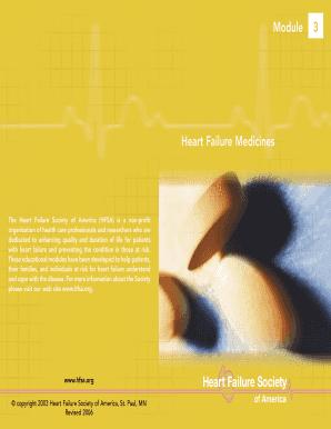Heart Failure Medicines Guide