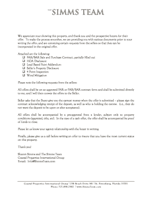 Florida Residential Purchase Agreement