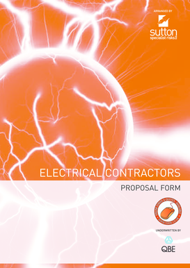 Electrical Contractors Proposal Form